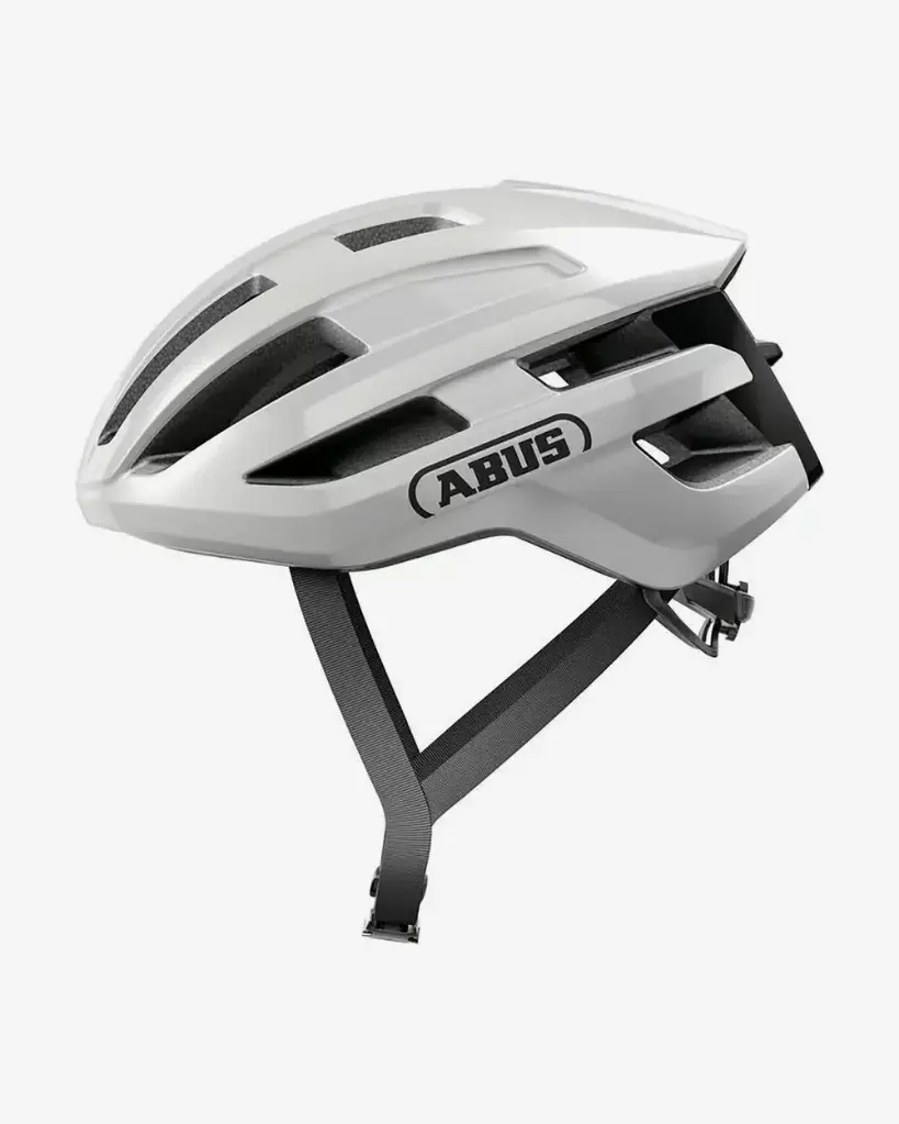 Casco ABUS Powerdome Gleam Silver (S/M)