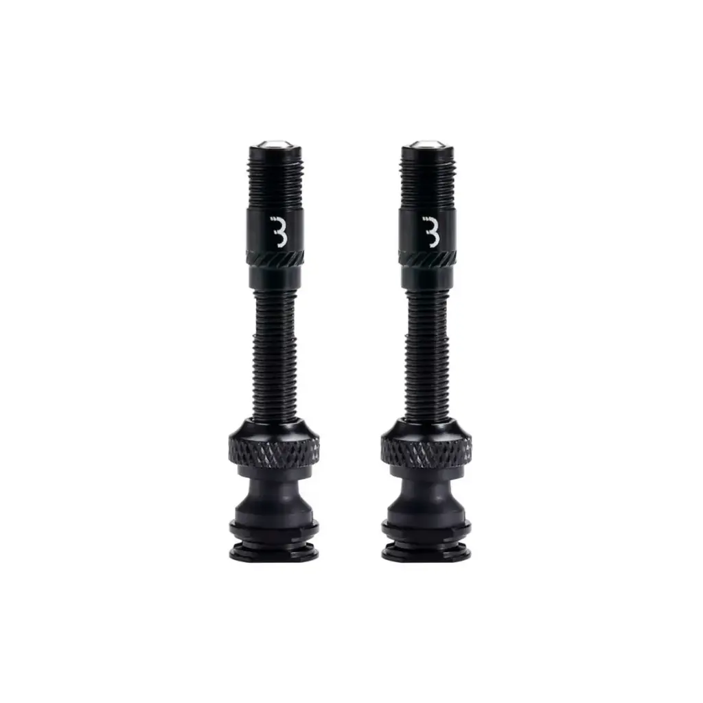 [8716683144901] Válvulas tubeless con adaptador CoreCap (2 uds.) 40 MM Negras