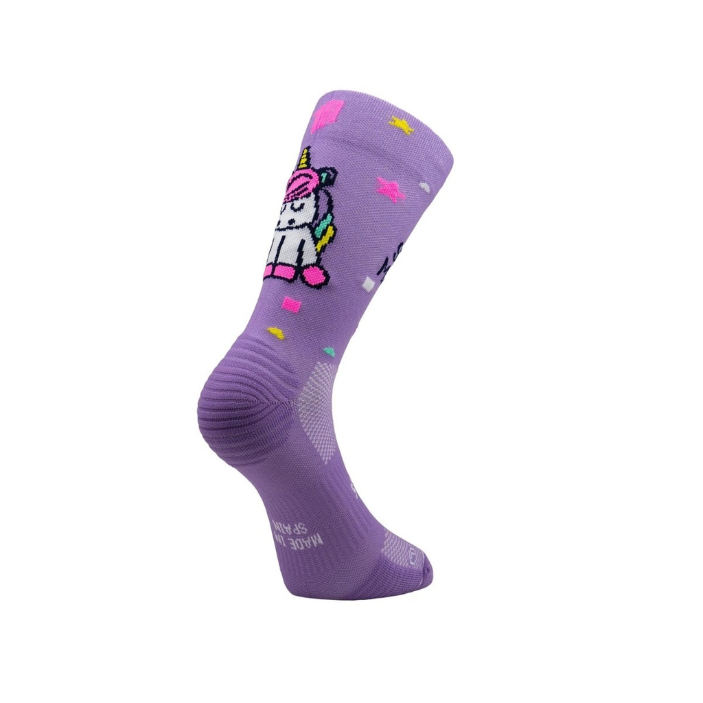 SPORCKS Calcetines Run Stay Magic Purple (XS, VERDE)