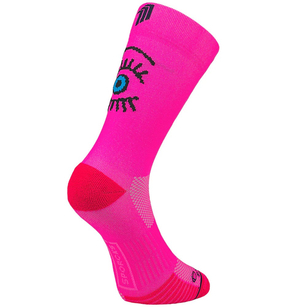 SPORCKS Calcetines EYE  (amarillo fluor, XS)