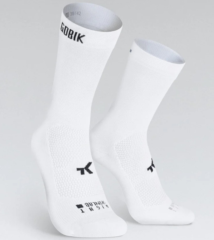 Calcetines Gobik Unisex Icon Blanco L (negro, XS)