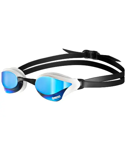 [124000003251710] Gafas de natación arena unisex Cobra Core Swipe Mirror - Azul Blanco